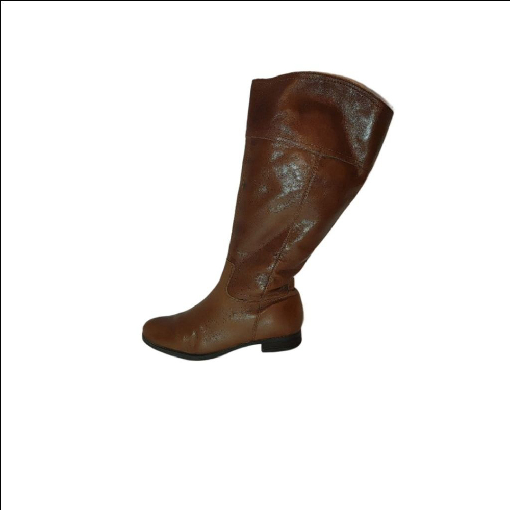 Audrey Brooke Leather Boots Size 8M
